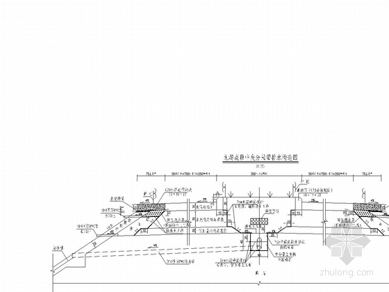 [施工圖]雙向四車道高速公路路基路面排水設計圖27張(邊溝急流槽集