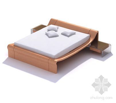 su床柜模型资料下载-床 柜组合001