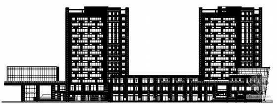 小户型建筑商业楼su资料下载-[天津]某商业用楼建筑结构施工图
