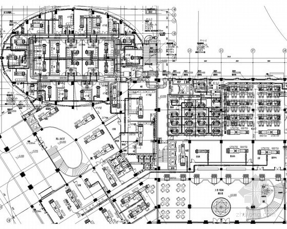 小型公共建筑模型资料下载-[江苏]多层公共建筑空调通风系统设计施工图（风冷热泵）