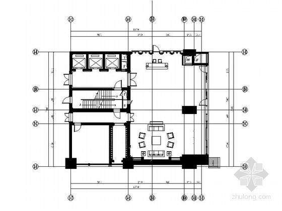 大堂装修细节效果图资料下载-经典欧式大堂室内设计装修图（含效果图）