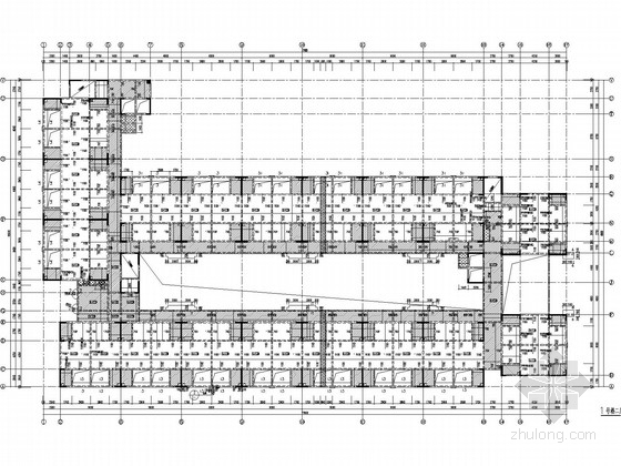 六层住宅楼梯图资料下载-六层剪力墙住宅结构施工图(条基、独基)