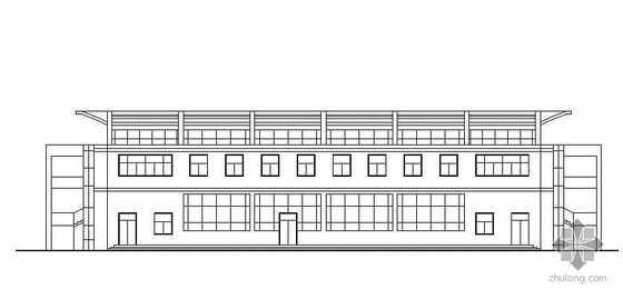 2层餐厅图纸资料下载-某学院二层新餐厅建筑施工图
