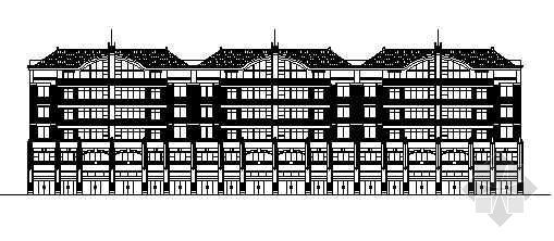 高层商住楼建筑方案图资料下载-某酒店商住楼设计方案图