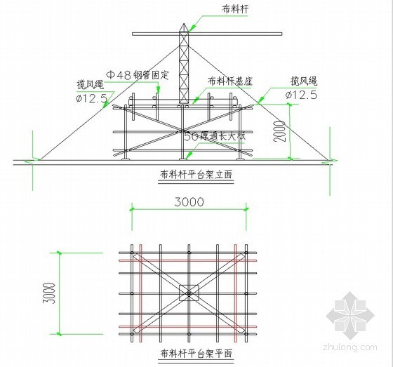 基础施工流水段划分方案资料下载-[北京]高层住宅楼混凝土工程施工方案（流水段划分示意图）