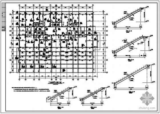 布尔根兰州夏季住宅资料下载-兰州某框架剪力墙住宅结构图