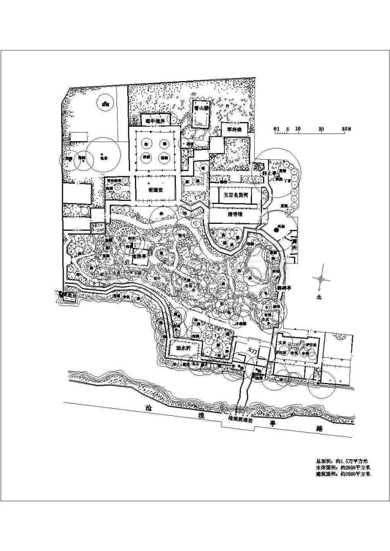 设计干货丨南方实习苏杭经典园林平面图_6