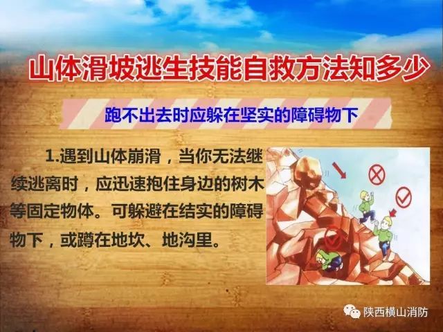 山体滑坡逃生技能自救方法知多少_1