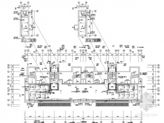 新中式滨水住宅区资料下载-[江苏]科技城住宅区给排水施工图