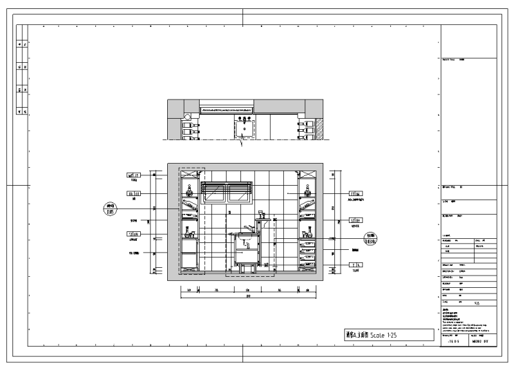 三层别墅地下室平面图资料下载-名人堂某三层别墅是室内装修设计施工图