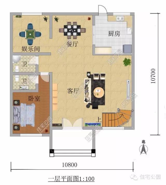 10套经典新农村自建房图纸分享，个个都是经典-户型五：1.jpg