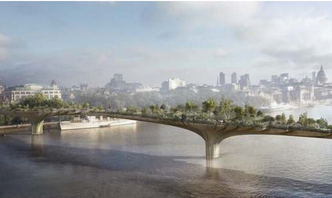 伦敦大桥设计图资料下载-伦敦花园大桥工程款使用一半，发现要2亿多英镑……打住！