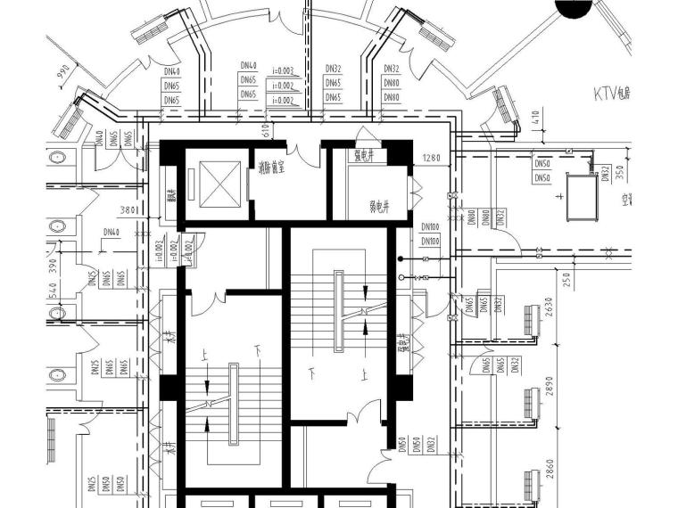 [西安]某酒店空调毕业设计（含115页详细设计说明书和计算书）-西安酒店空调图纸-Model7.jpg