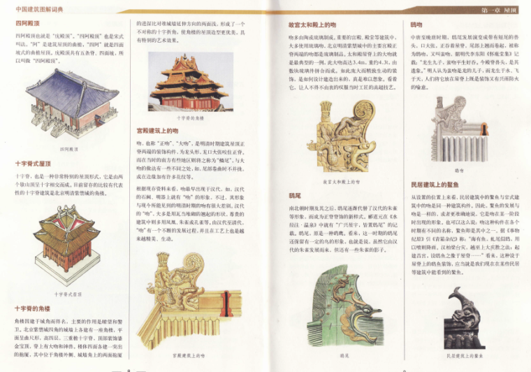 古建筑结构图高清资料下载-中国古建筑图解词典