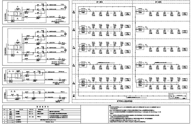 CO、CO2浓度监控样板图[CAD模板]-地下停车库CO浓度监控系统图