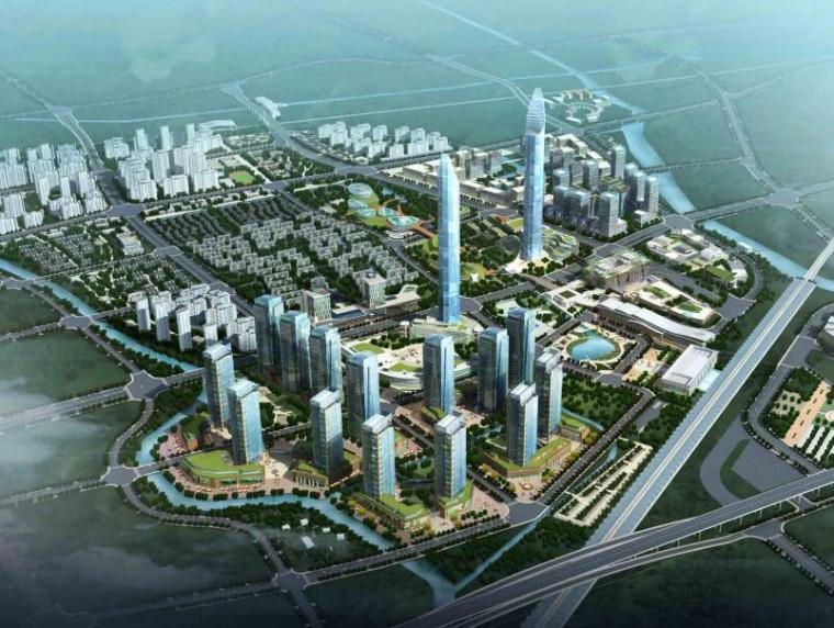 贵州高铁新城城市设计资料下载-[上海]松江新城高铁片区概念性城市设计（PDF+47页）