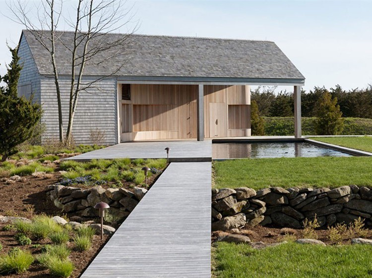 加拿大迷人的豪华木屋资料下载-美国Martha葡萄园小木屋扩建
