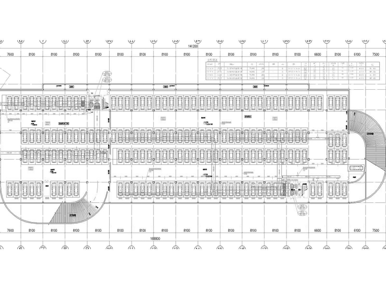 [浙江]多层游客中心空调通风防排烟系统设计施工图（冷热源设计）-地下室-9.500标高通风平面图.jpg