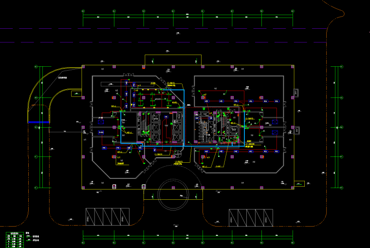 中新广州知识城腾飞产业园创意楼全套图纸（电气、结构、建筑）-首层配电平面图