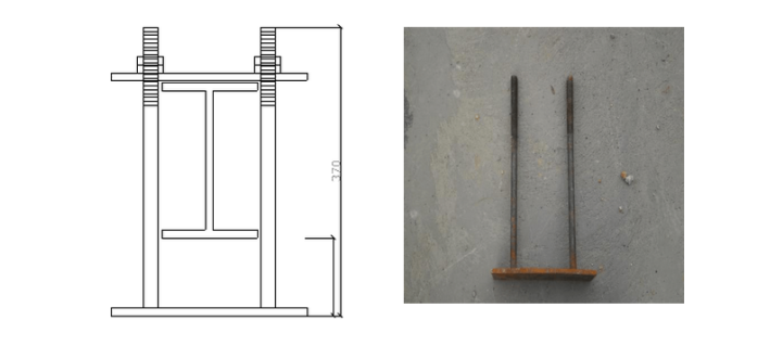悬挑工字钢预埋件新型施工工艺_2