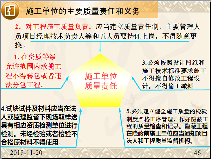 工程实体质量监督与质量行为（案例分析）-施工单位质量责任