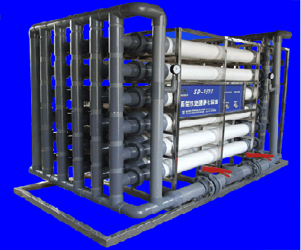 锅炉用软化水处理设备资料下载-给排水工程案例之净化水处理设备方案（反渗透20吨）