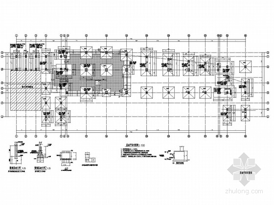 三层钢框架结构施工图资料下载-[山东]三层钢框架结构宾馆结构施工图（含建施）