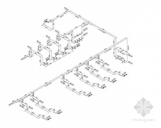 [山西]矿业集团脱盐水项目工艺图纸-工艺用气管道 