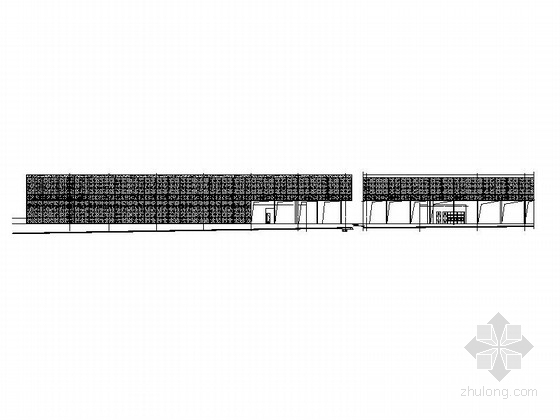 大学食堂室内效果图资料下载-[广东]大学风雨操场与教工食堂建筑施工图（知名设计院）