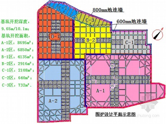 上海地连墙新技术资料下载-[上海]紧邻地铁深基坑地下连续墙加支撑支护施工方案（新技术应用）