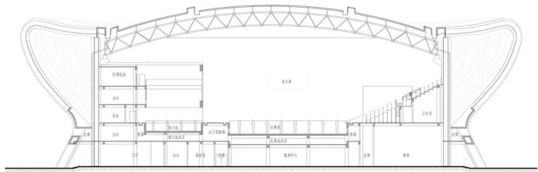 与城市和景观对话-苍南体育中心，浙江/中南建筑设计院（海南华_27