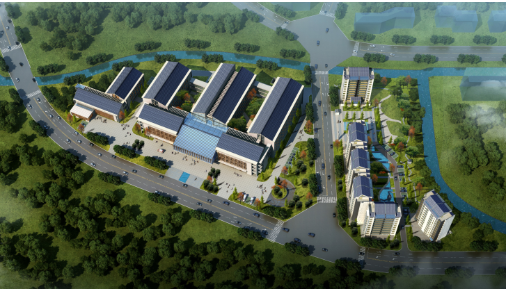 延安市中医医院迁建项目资料下载-综合性现代风格中医院项目概念方案设计