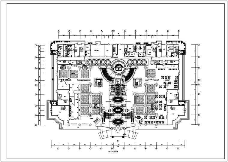 五星级皇冠假日资料下载-[北京]某假日广场酒店超全建筑CAD施工图