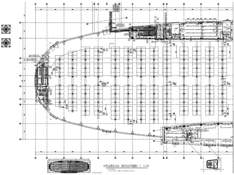 自建房给排水平面图资料下载-[福建]大型会展中心给排水消防施工图设计（虹吸雨水）