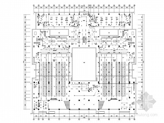 建筑电气设计安全教育资料下载-[湖南]综合大学食堂强电系统施工图纸