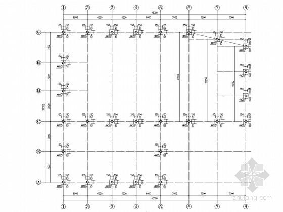 桁架结构全套施工图资料下载-[广东]单层管桁架结构厂房结构施工图