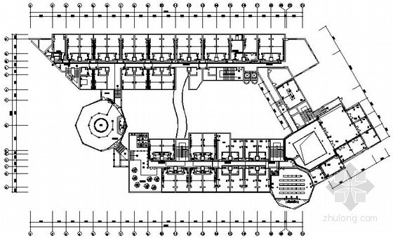 六层设计施工图纸资料下载-六层宾馆电气施工图纸