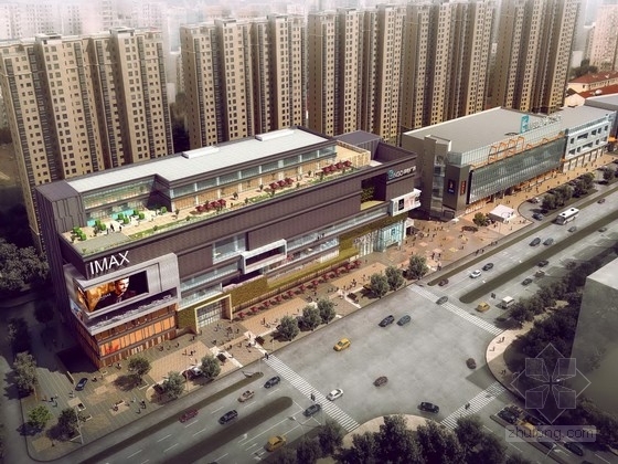 21层商业建筑资料下载-[上海]大型8层多层商业综合体建筑设计方案文本（精品商业综合体设计，资料齐全）