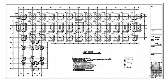 希勒尔学院学生中心资料下载-安徽某技术学院学生公寓结构图