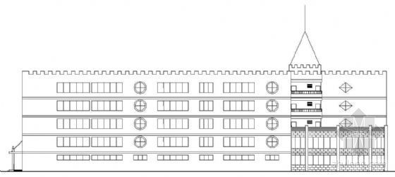 幼儿园建筑总图设计资料下载-[广元市]某五层幼儿园建筑方案（二）