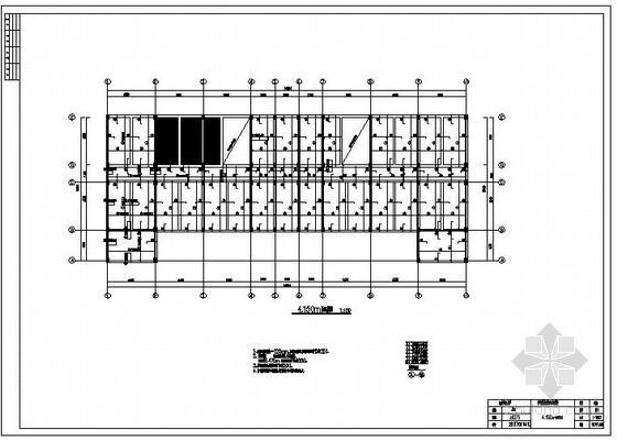 行政综合楼dwg资料下载-[学士]某行政综合楼结构设计图