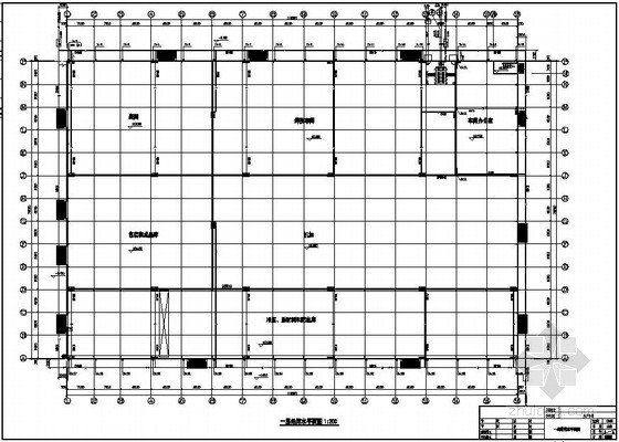 工厂车间su资料下载-都江堰某工厂车间给排水图纸