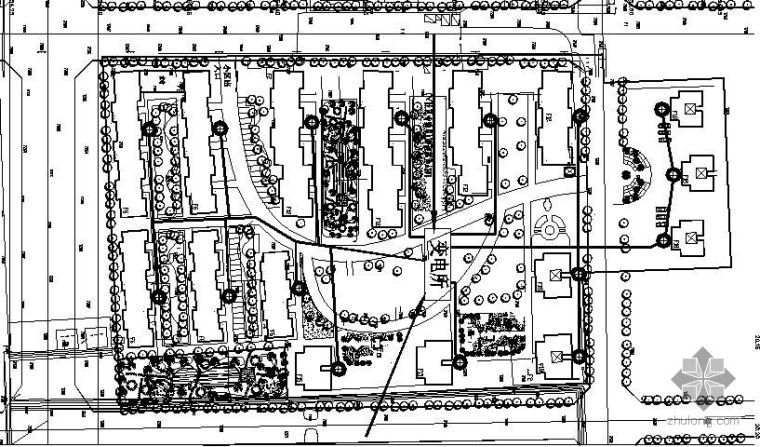 住宅小区总平全套资料下载-某住宅小区电气全套毕业设计