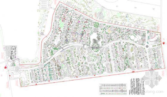 居住区规划手绘总平图资料下载-[江苏]大型居住区环境景观设计方案