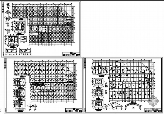 16层住宅结构dwg资料下载-某16层框剪小高层住宅结构图纸