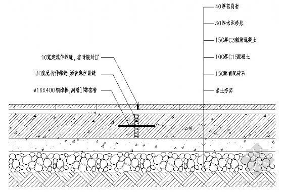 板块花岗岩地面施工方案资料下载-地面花岗岩铺地详图