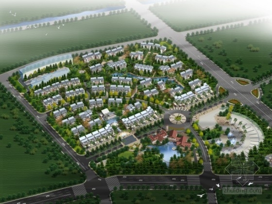 14万平住宅小区建筑设计资料下载-[北京]某住宅小区建筑设计方案文本