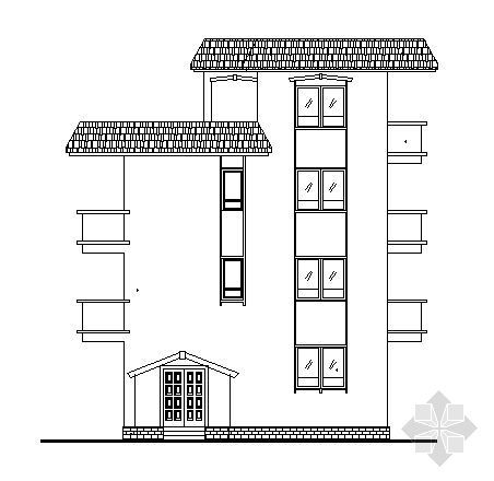 三层别墅CAD整套图纸资料下载-三层住宅整套施工图纸