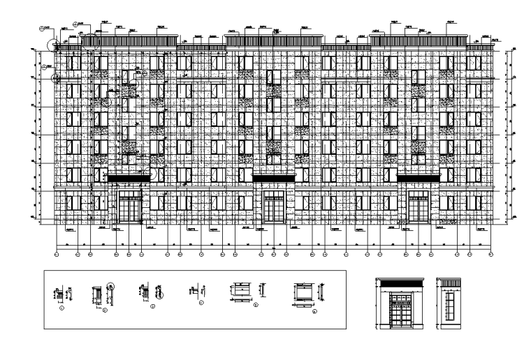 呼市住房公积金查询资料下载-呼市某酒店建筑施工图