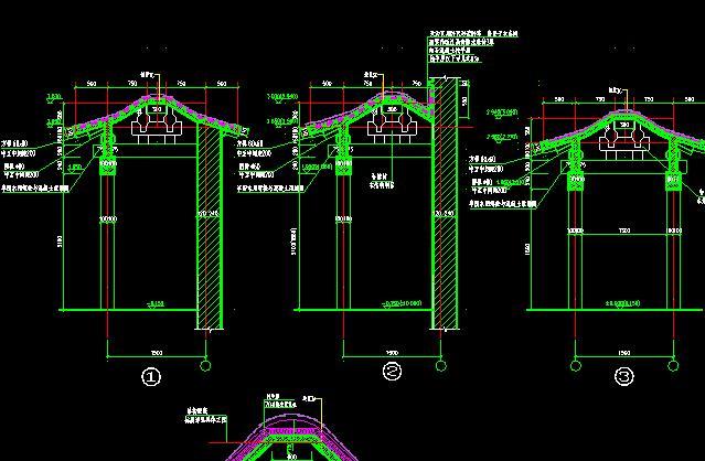 179套中式风格古建筑施工图